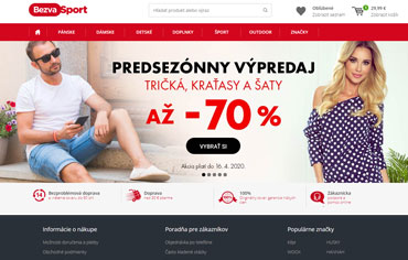 Bezvasport.sk eshop