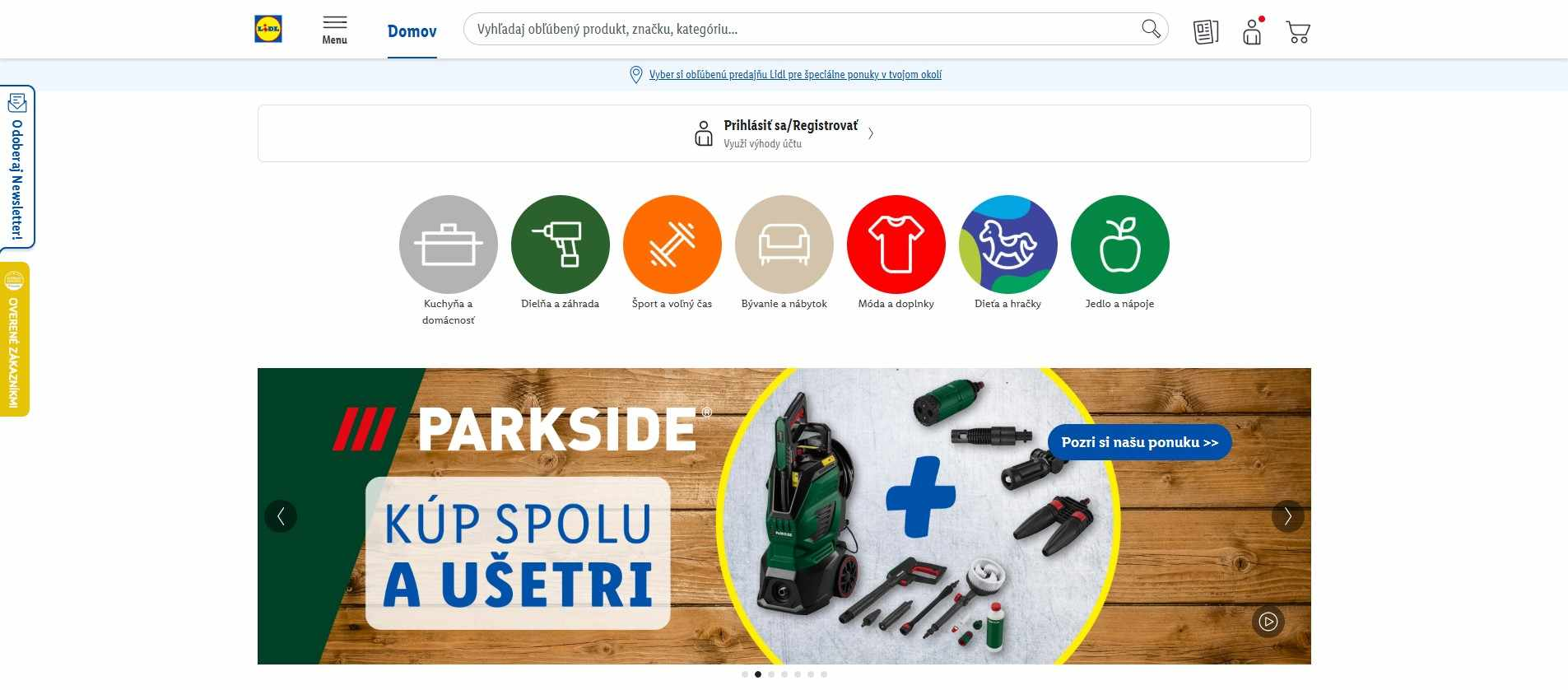 e-shop Lidl