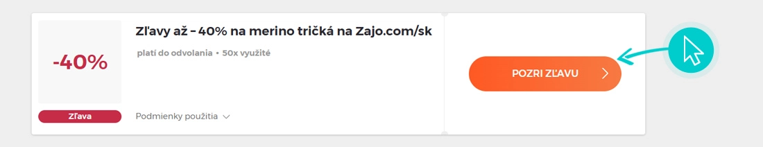 Ako využiť zľavy Zajo