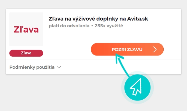 Ako využiť zľavy Avita