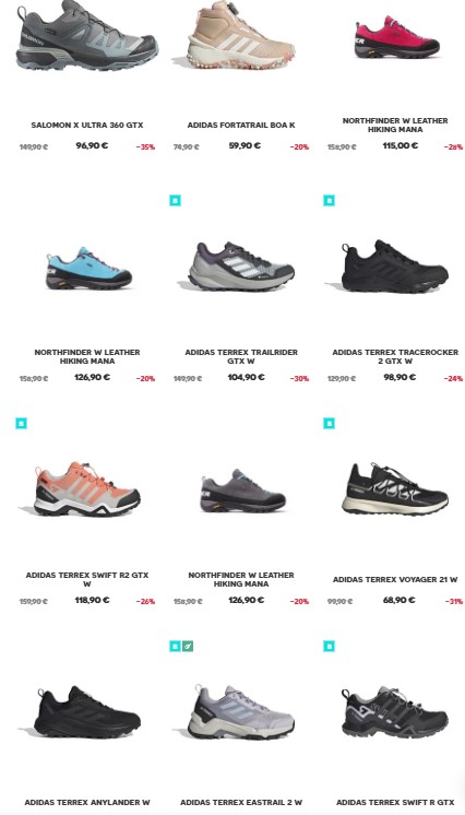dámska treková obuv v e-shope D-Sport