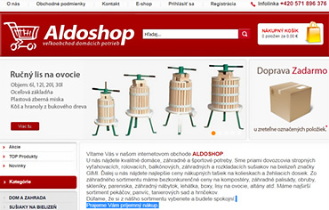 Aldoshop eshop