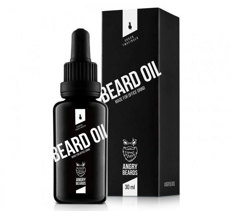 olej na bradu a fúzy