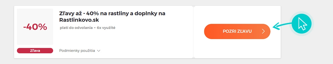 Ako využiť zľavy Rastlinkovo