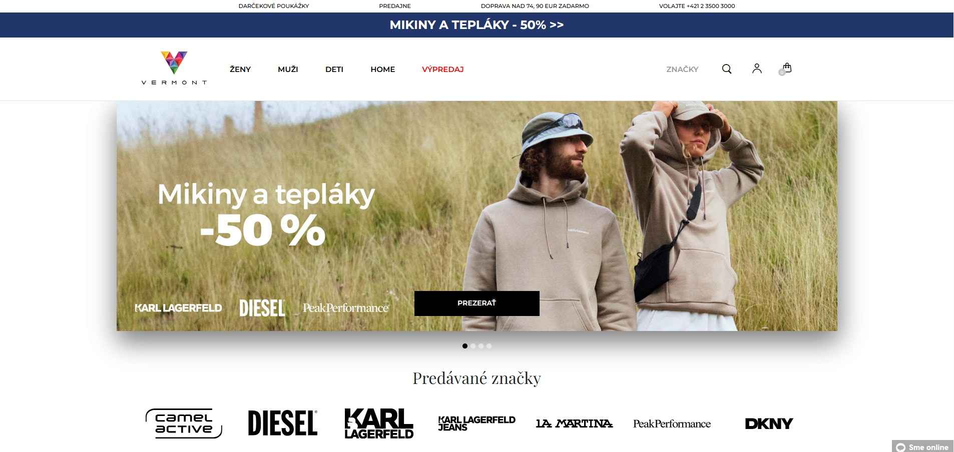 homepage Vermont mikiny a tepláky