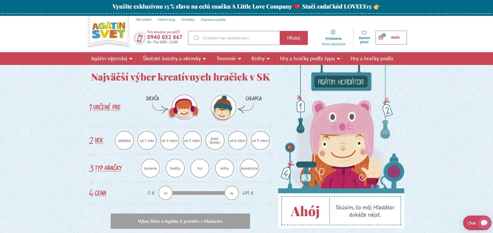 e-shop Agátin svet