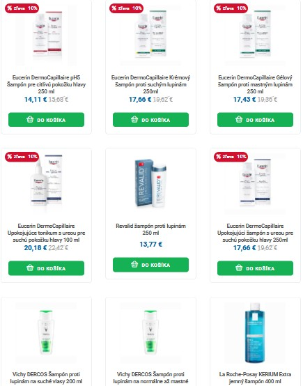 vlasová kozmetika z e-shopu Lieky24