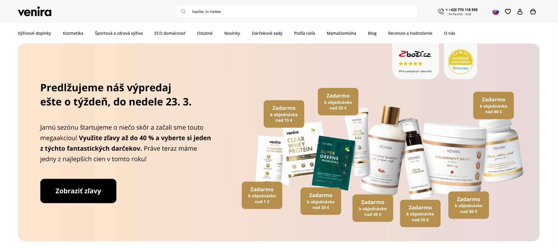 e-shop Venira