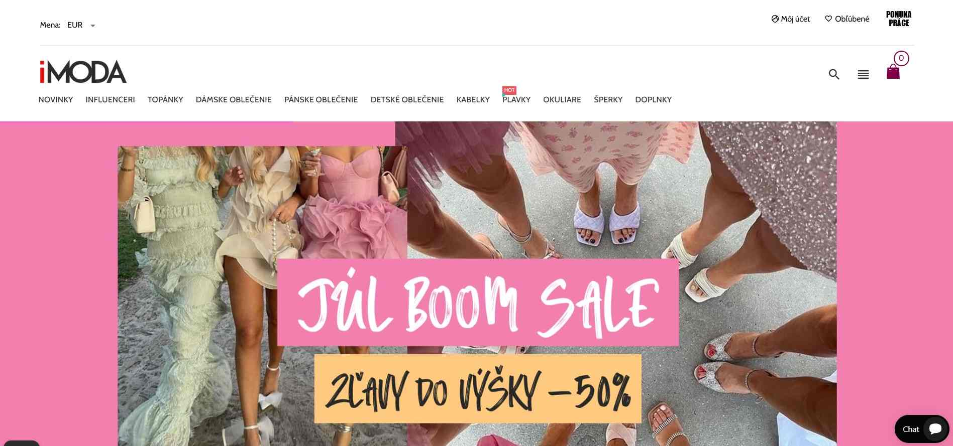 homepage iModa s ponukou obuvi