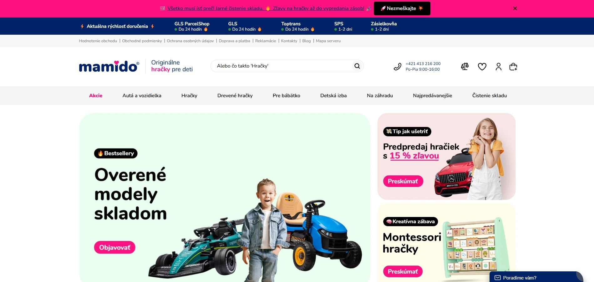 e-shop Mamido