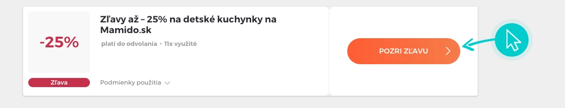 Ako využiť zľavy mamido