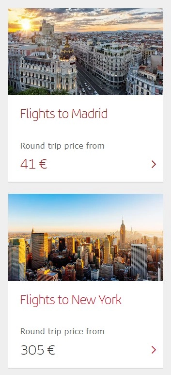 cestovné ponuky do Madridu a New Yorku