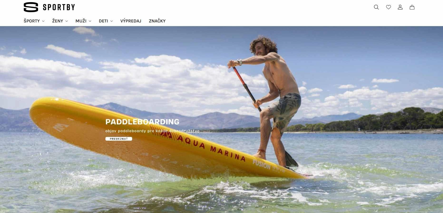 homepage Sportby športové vybavenie oblečenie a obuv
