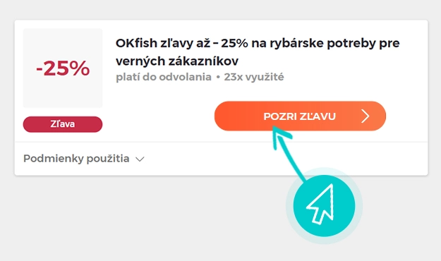 Ako využiť zľavy OKfish