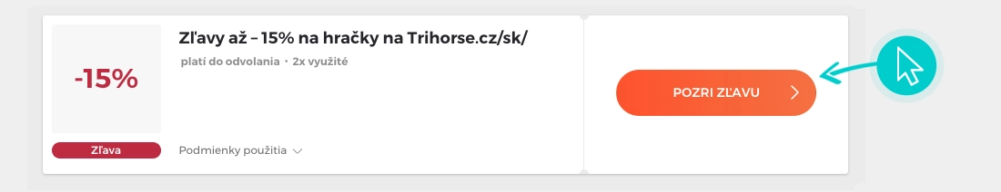 Ako využiť zľavy Trihorse