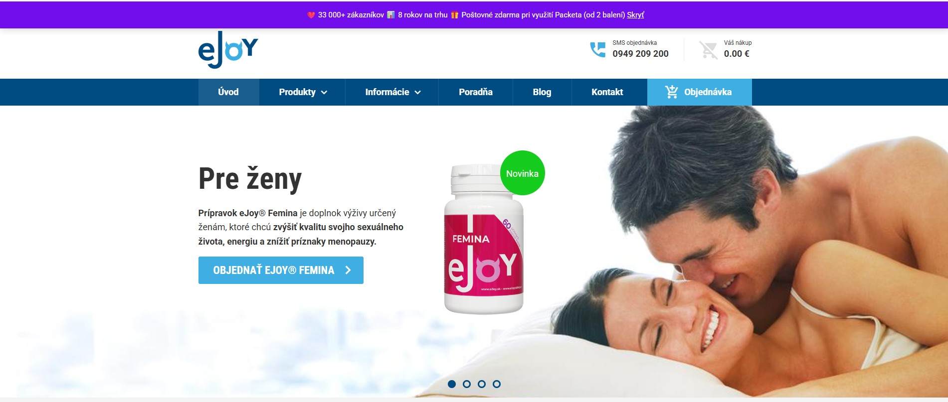 homepage eJoy doplnky výživy