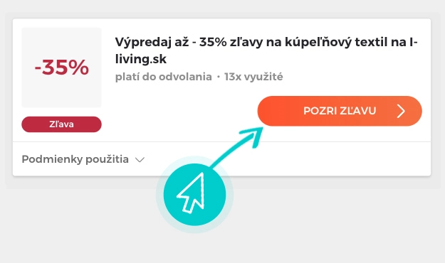 Ako využiť zľavy I-living