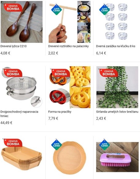 domáce potreby z e-shopu Lapert