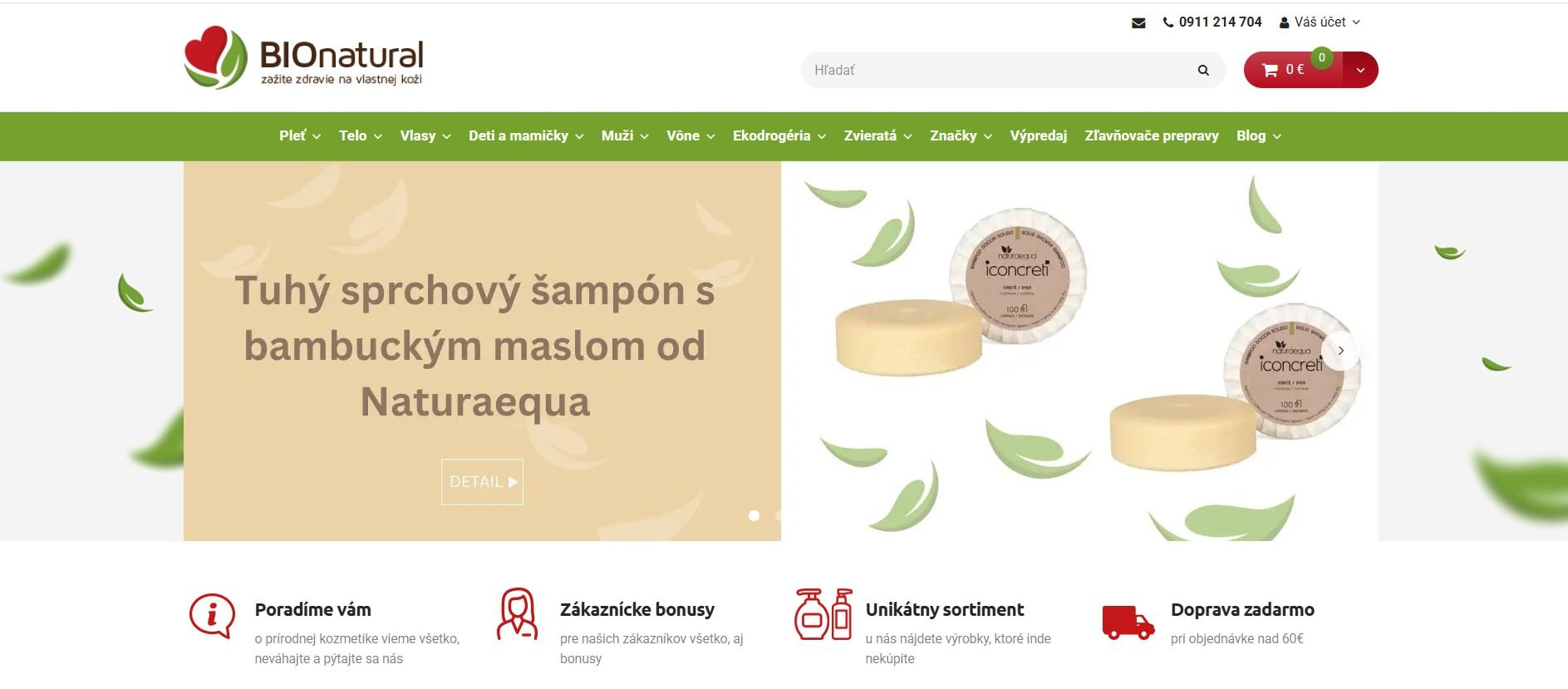 e-shop BIOnatural