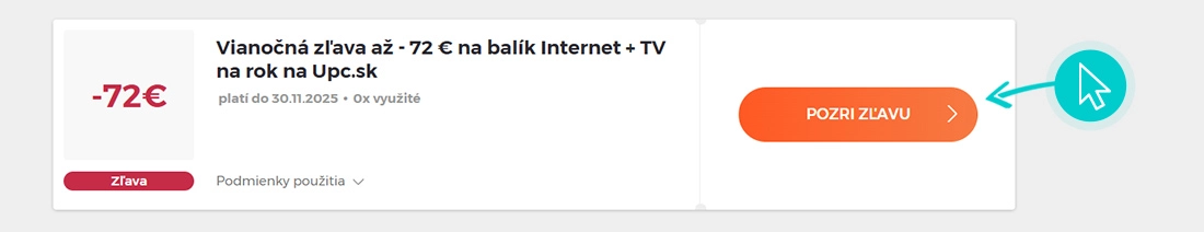 Ako využiť zľavy UPC