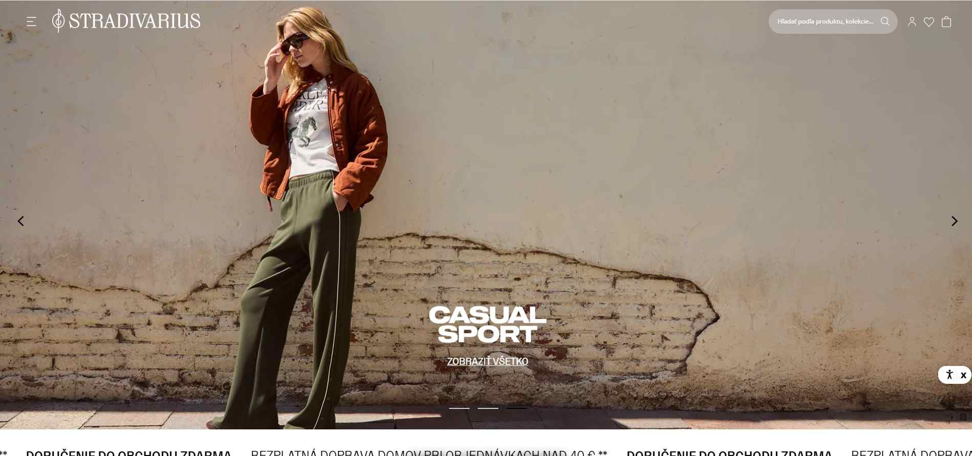 homepage Stradivarius dámske športové oblečenie