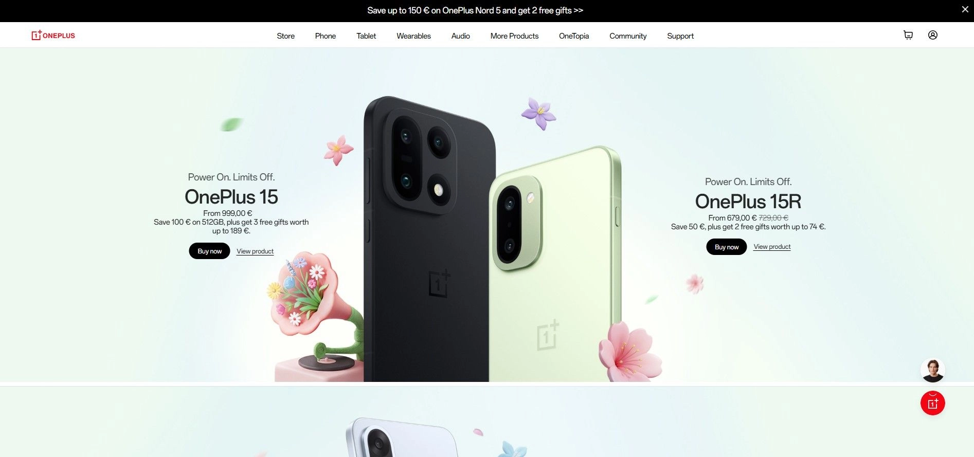 homepage OnePlus telefóny tablety audio príslušenstvo