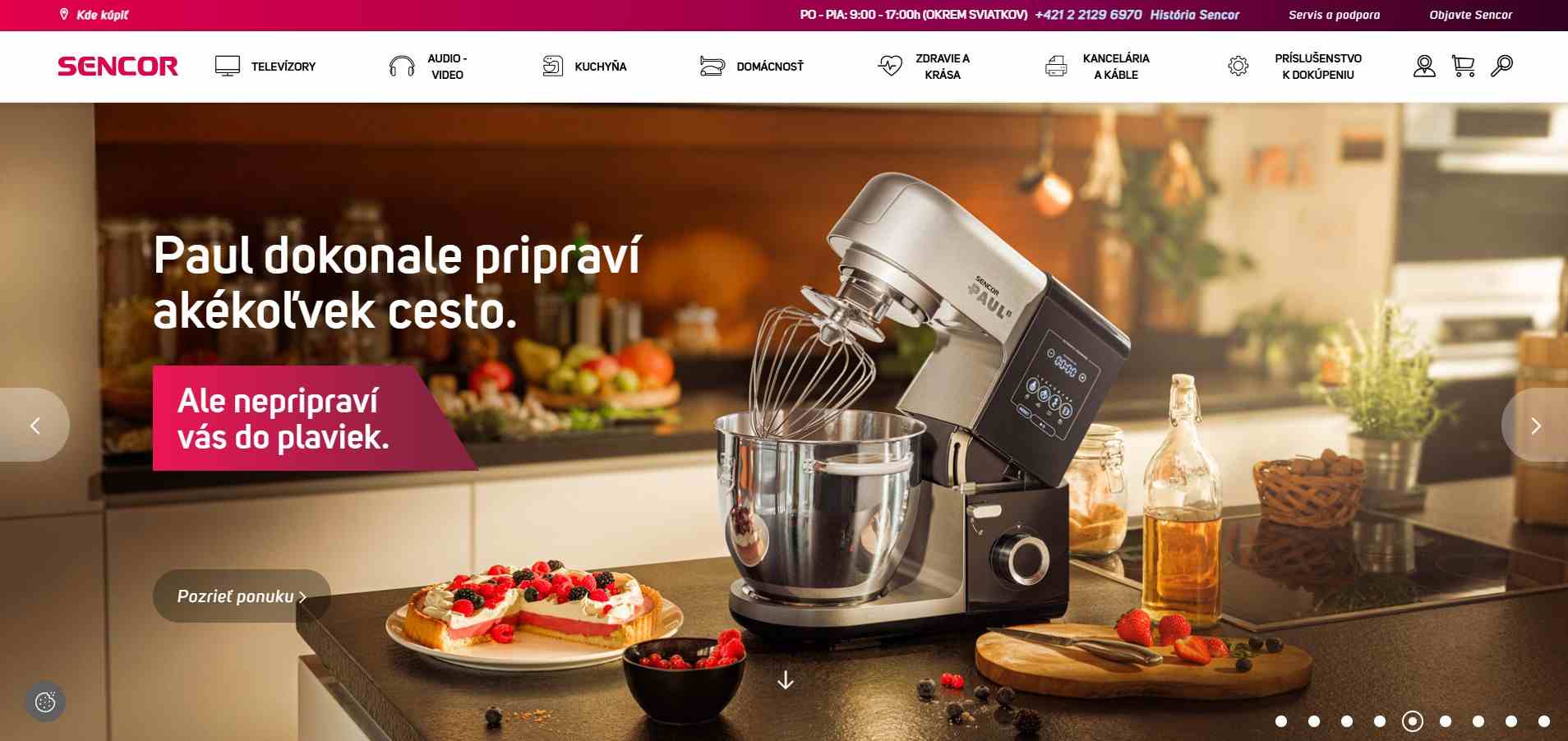 homepage Sencor kuchynský robot