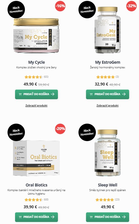 produkty pre zdravie