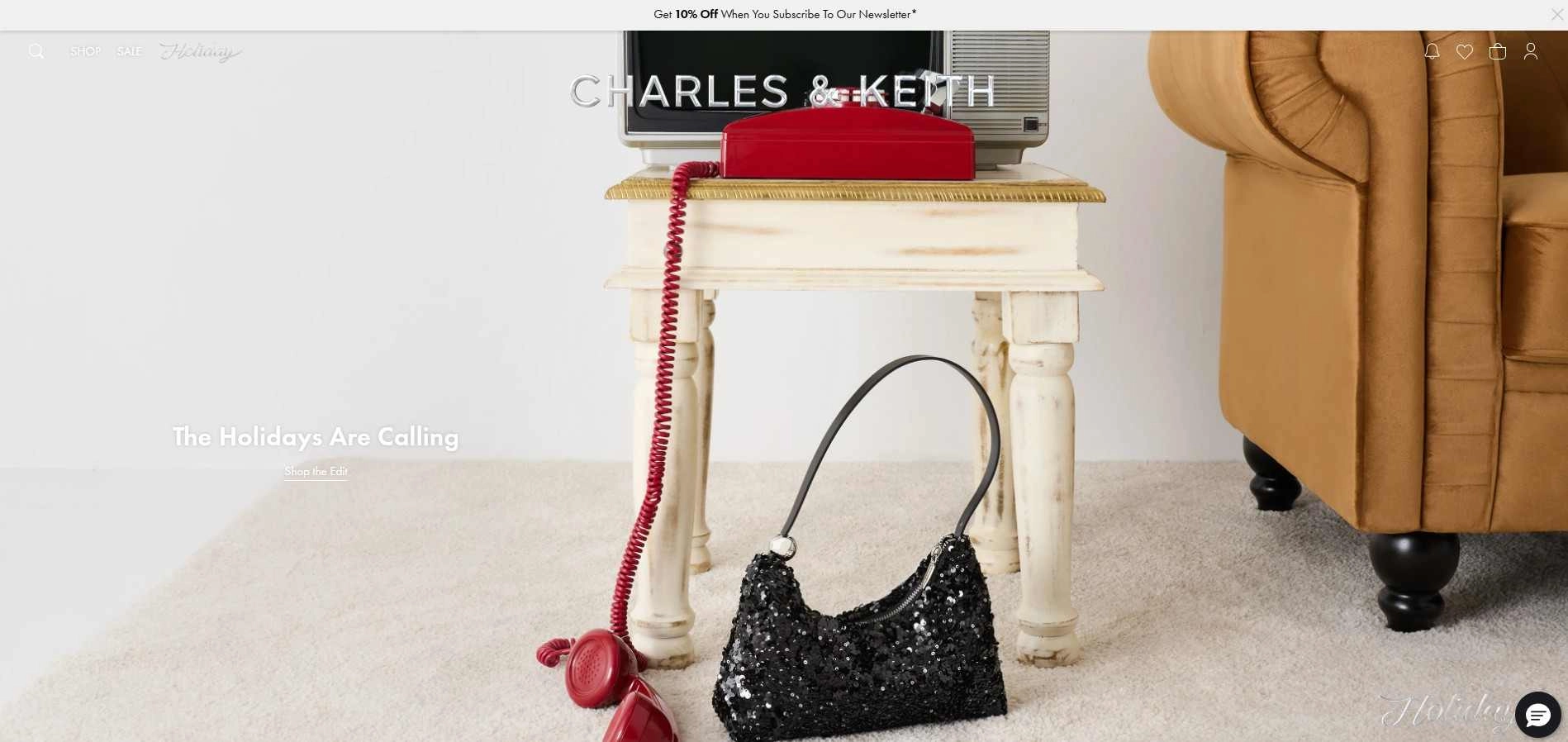 homepage Charles & Keith módna obuv a doplnky