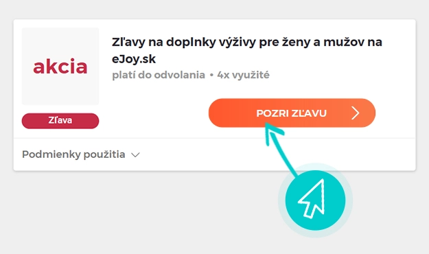 Ako využiť zľavy eJoy