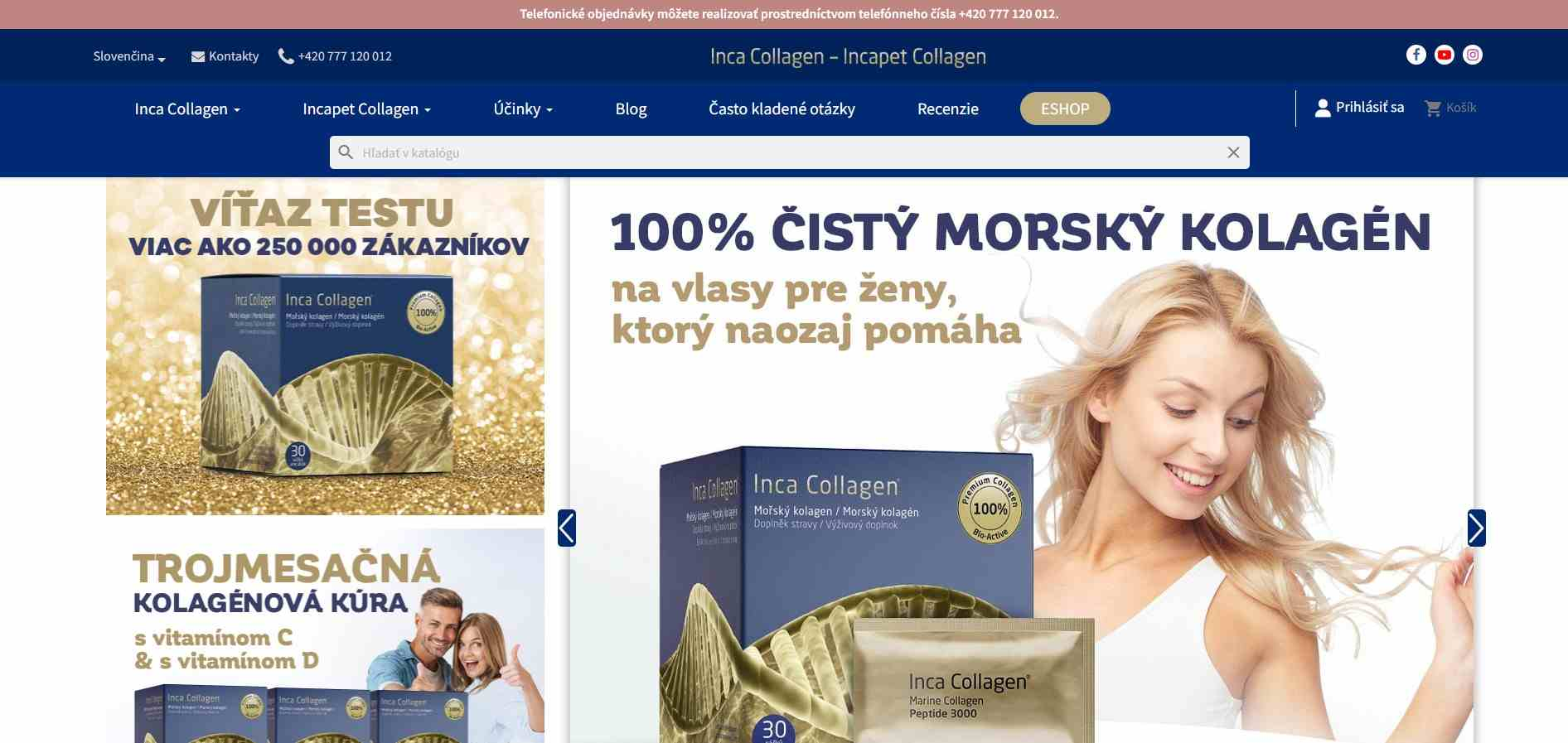 e-shop Inca Collagen