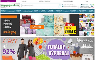 eshop Vypredajskladu.eu