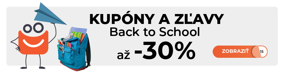 Back to School kupóny a zľavy, vašekupóny