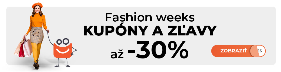 Vašekupóny.sk, Fashion weeks, kupóny a zľavy