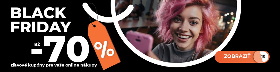 zľavové kupóny Black Friday Vašekupóny