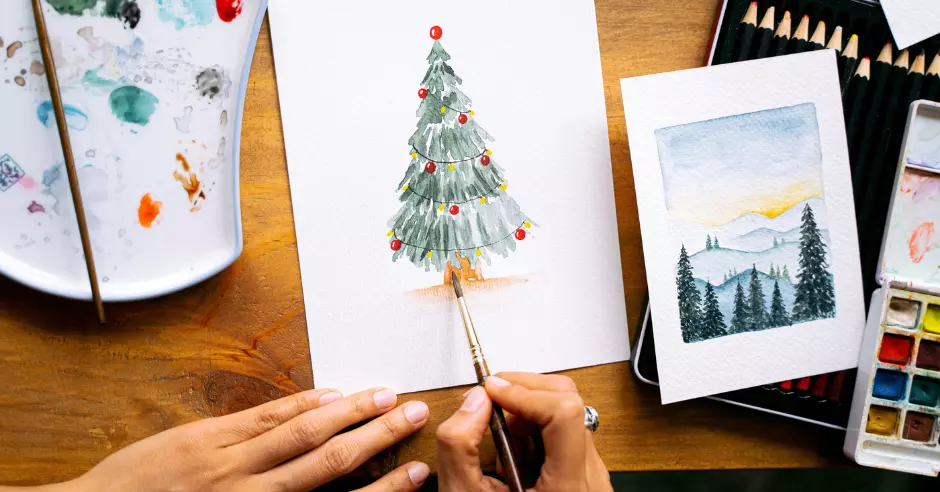 vianocna-pohladnica-malovanie-vianocneho-stromceka