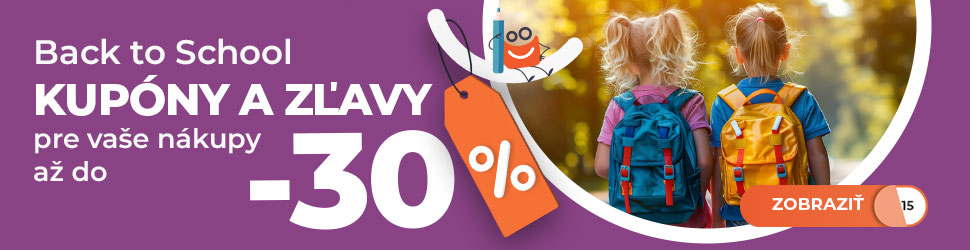 zľavov&eacute; kup&oacute;ny back to school na Va&scaron;ekup&oacute;ny